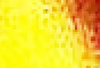 Yellow Brown Pixel Art Image
